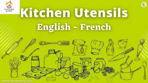 List of kitchen tools & cooking utensils in French