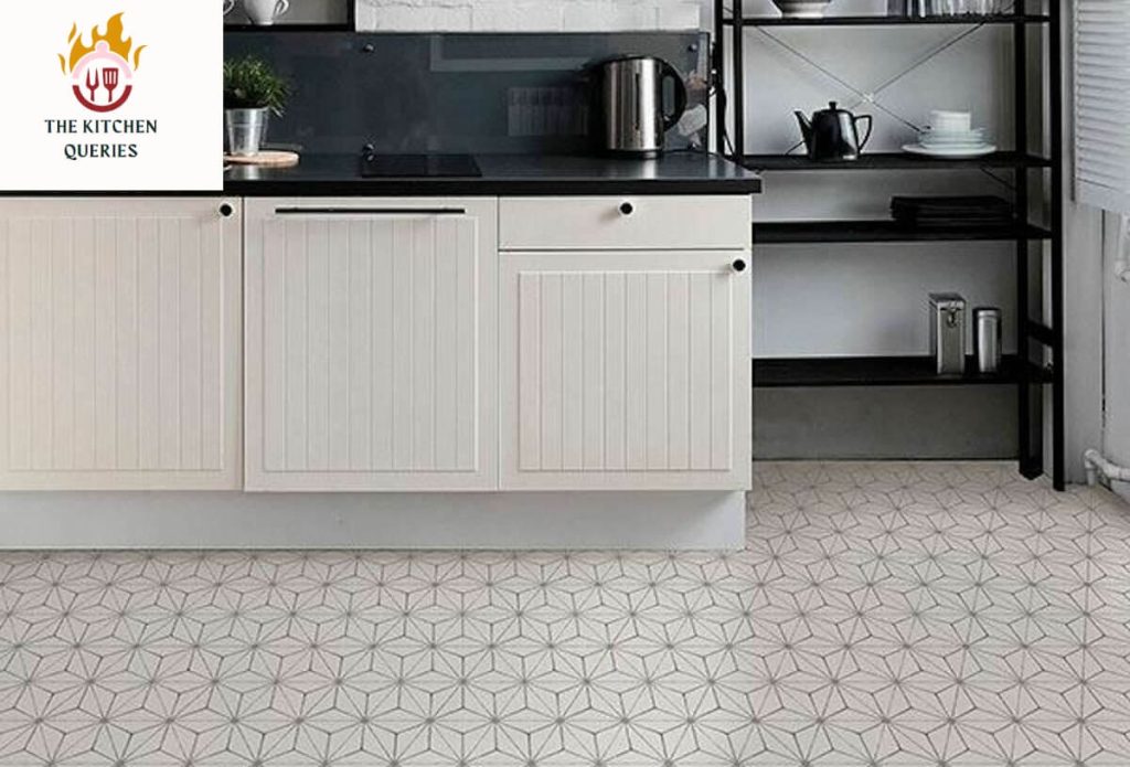 Tiles kitchen flooring