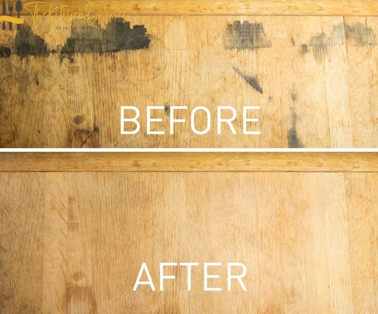 how to clean Stains on Wood Cabinets