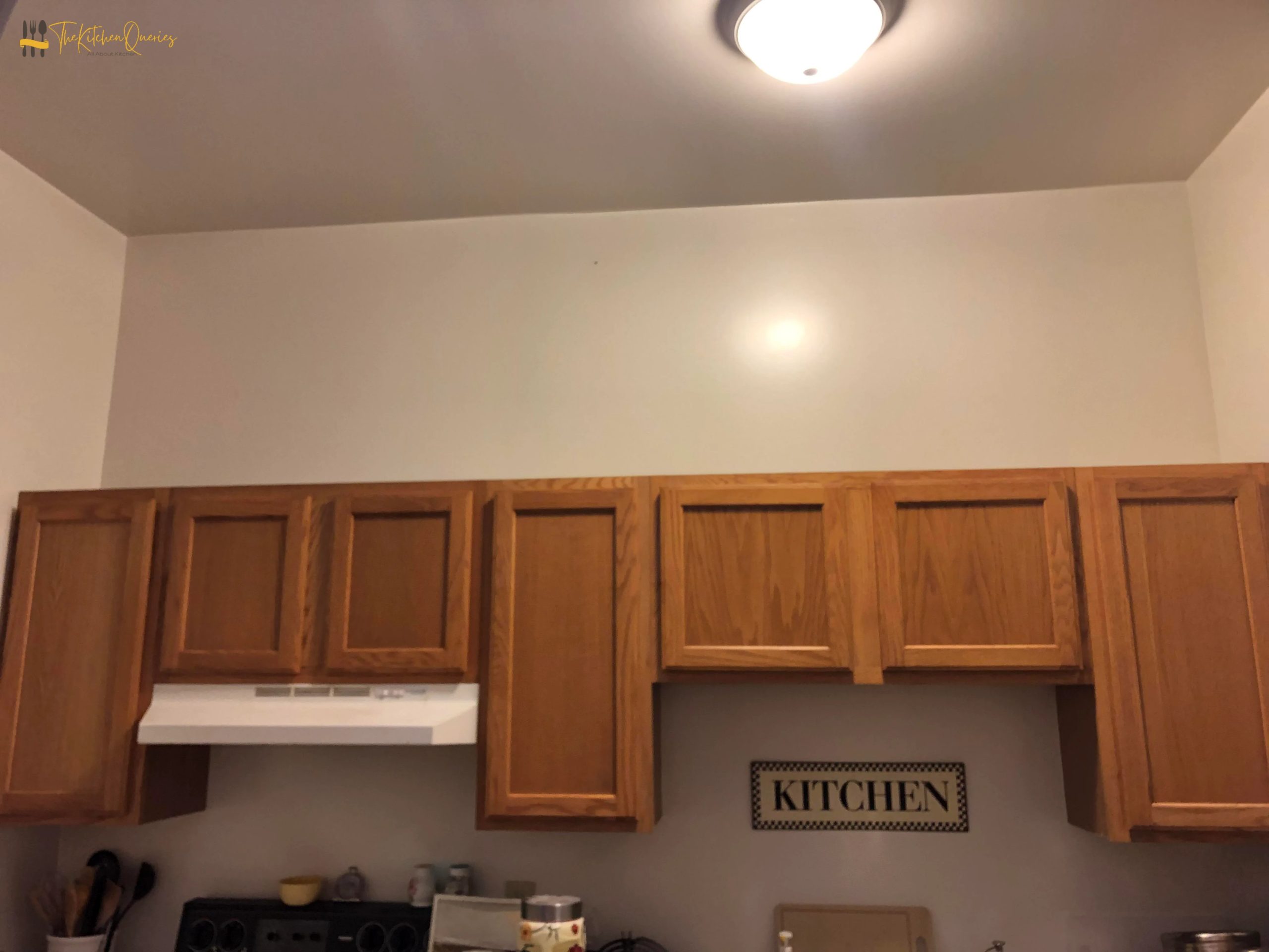 Above space Kitchen Cabinets-ink
